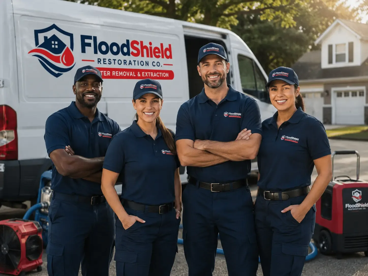 Flood Damage Restoration company in Brunsville, IA