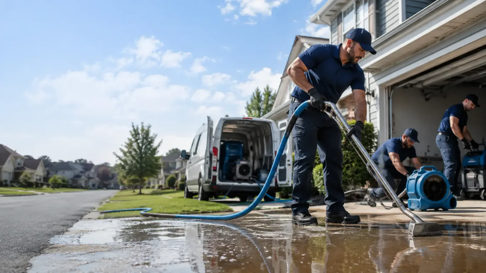 Flood Damage Restoration in Brunsville, IA